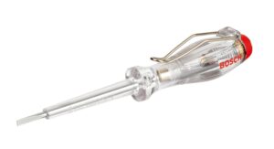 Bosch Professional Bosch Single-Pole Phase Tester (Sl3X65), Detection Range 120-250V AC, Essential For Electricians HT-1600A02ND8