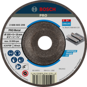2 608 603 299 Grinding Disc A 24 P BF (100 mm)